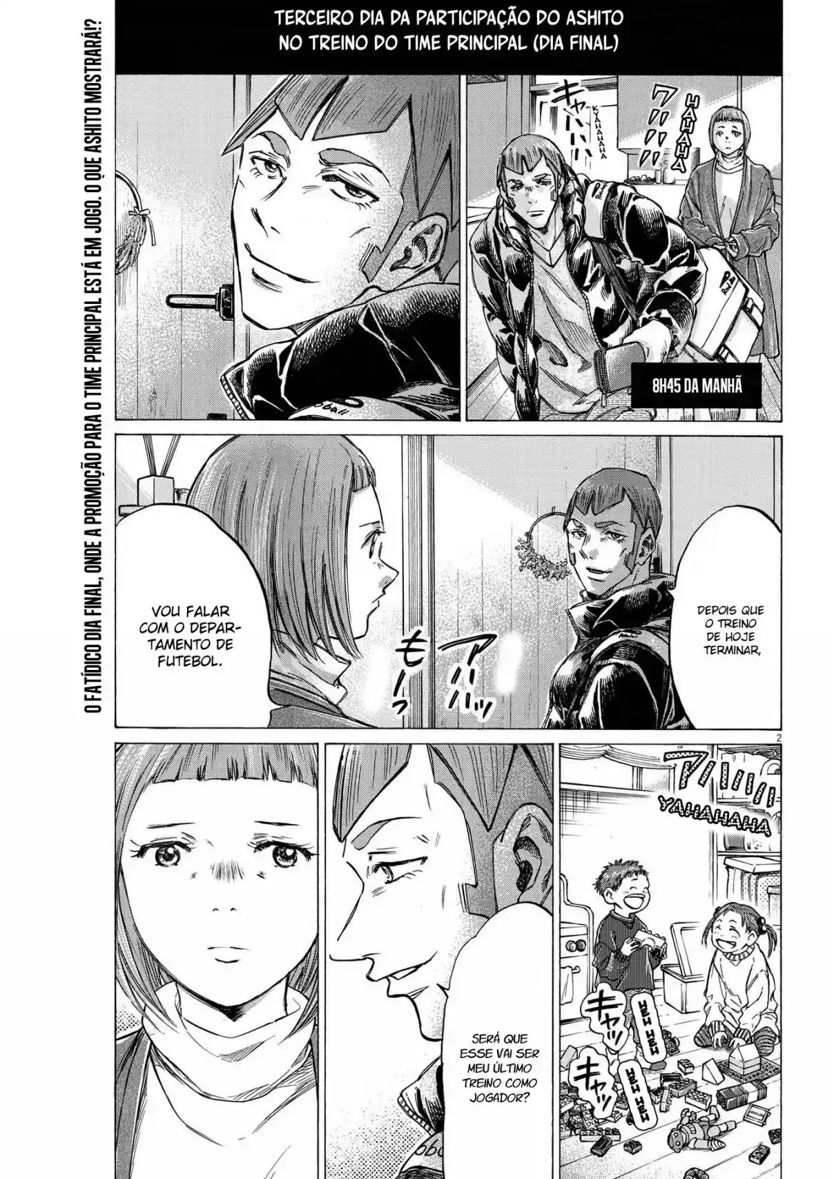 Read Ao Ashi Português Manga Online