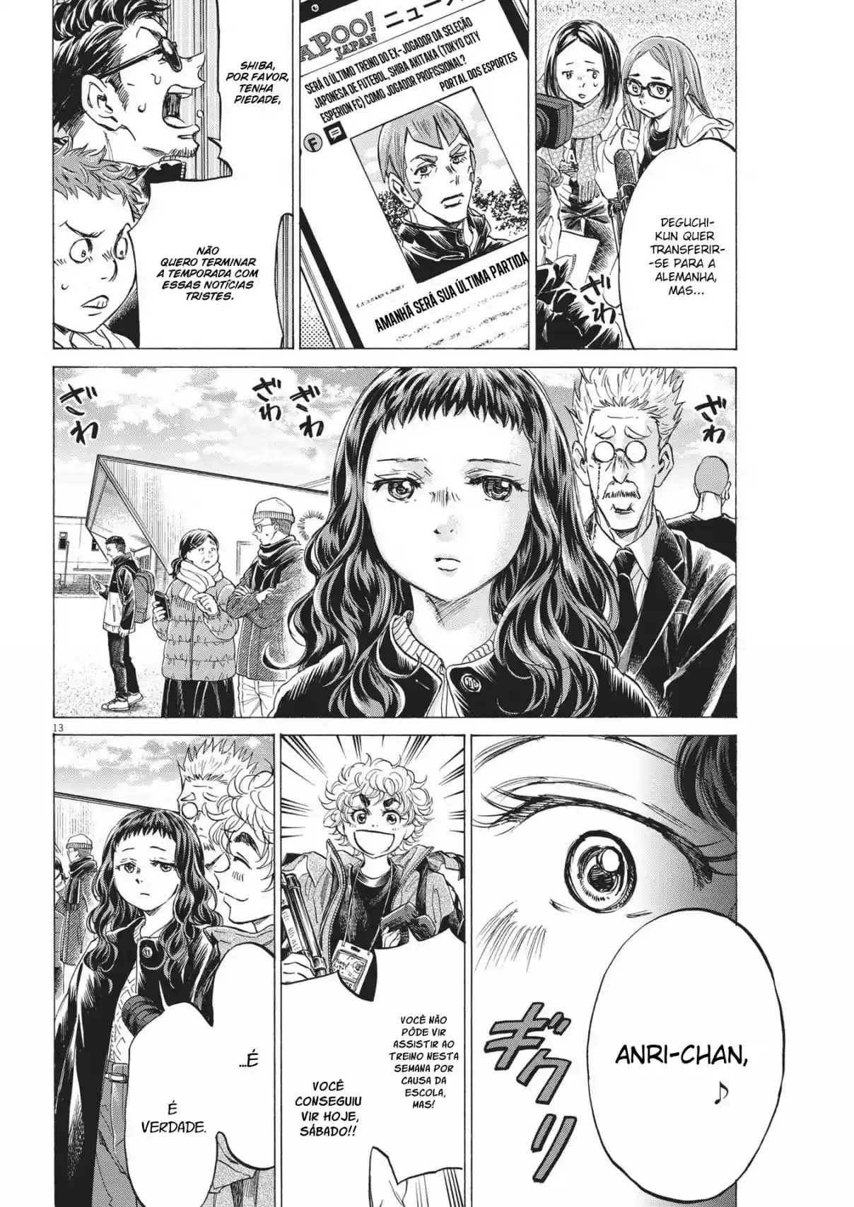 Read Ao Ashi Português Manga Online