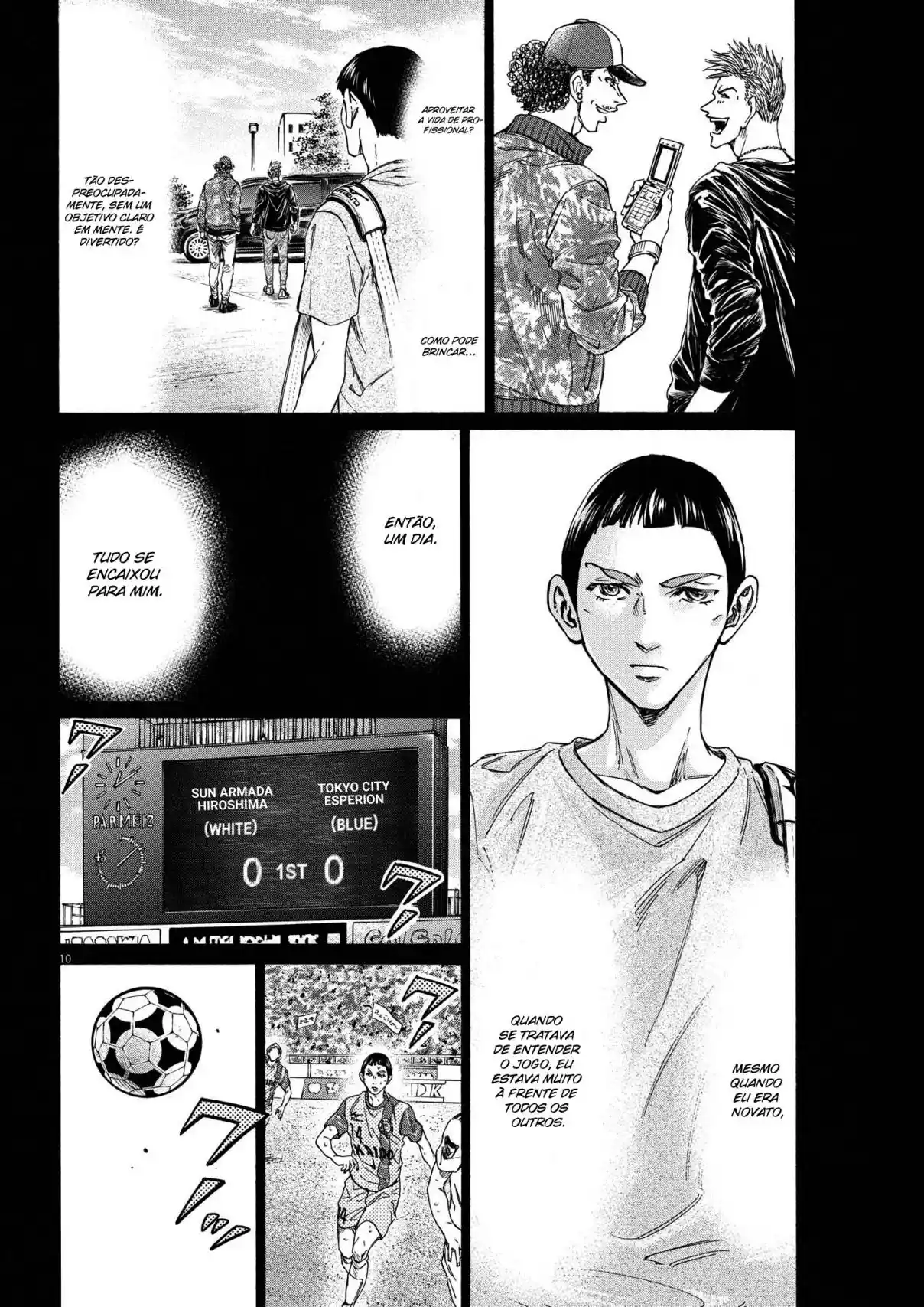 Read Ao Ashi Português Manga Online