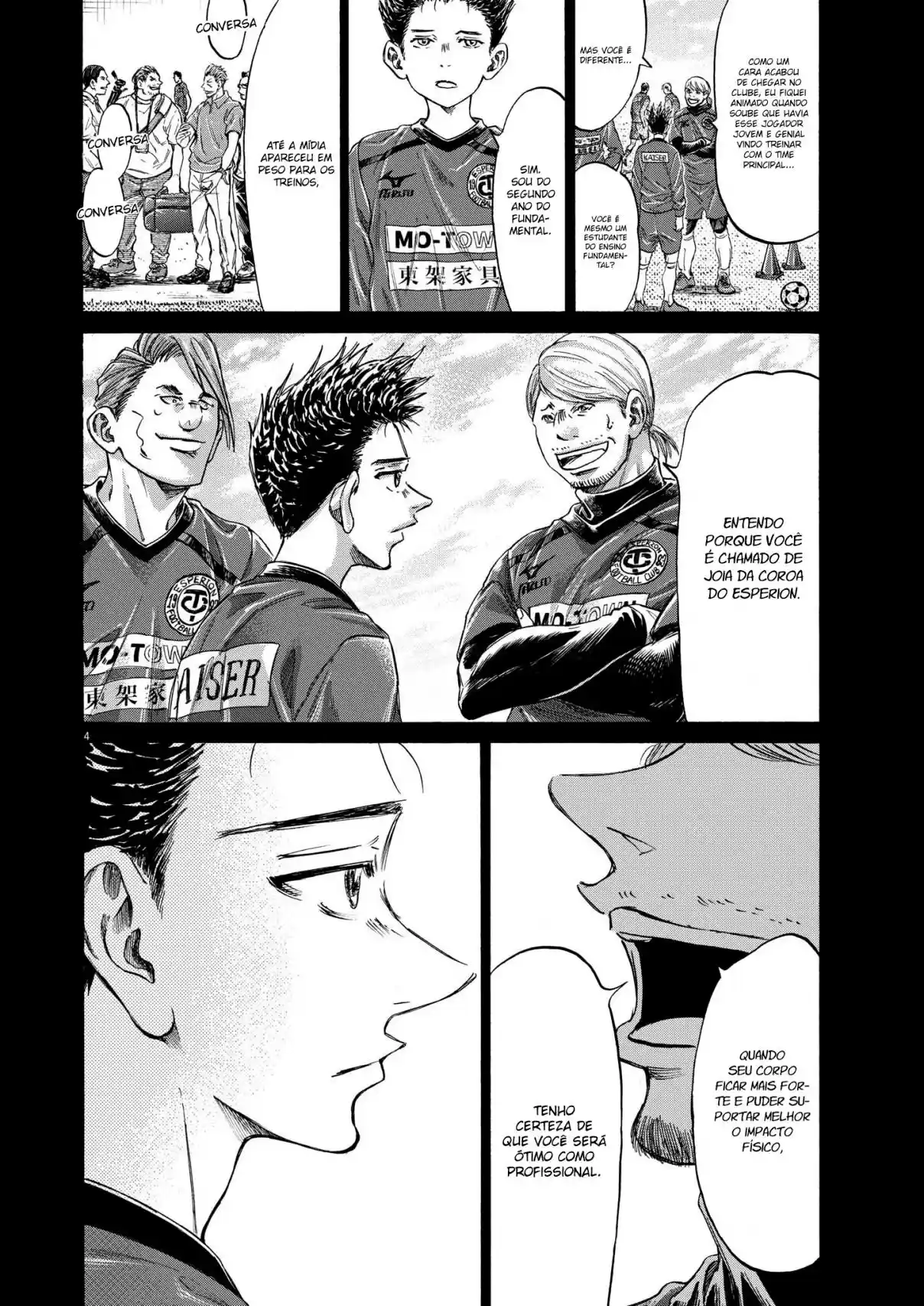 Read Ao Ashi Português Manga Online