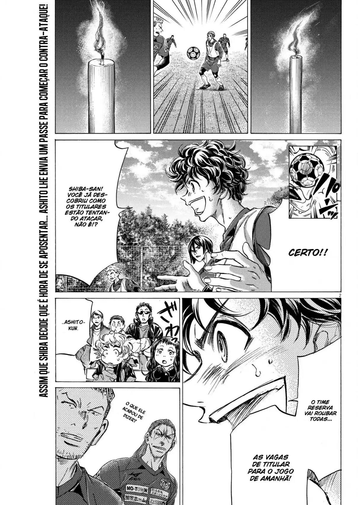 Read Ao Ashi Português Manga Online