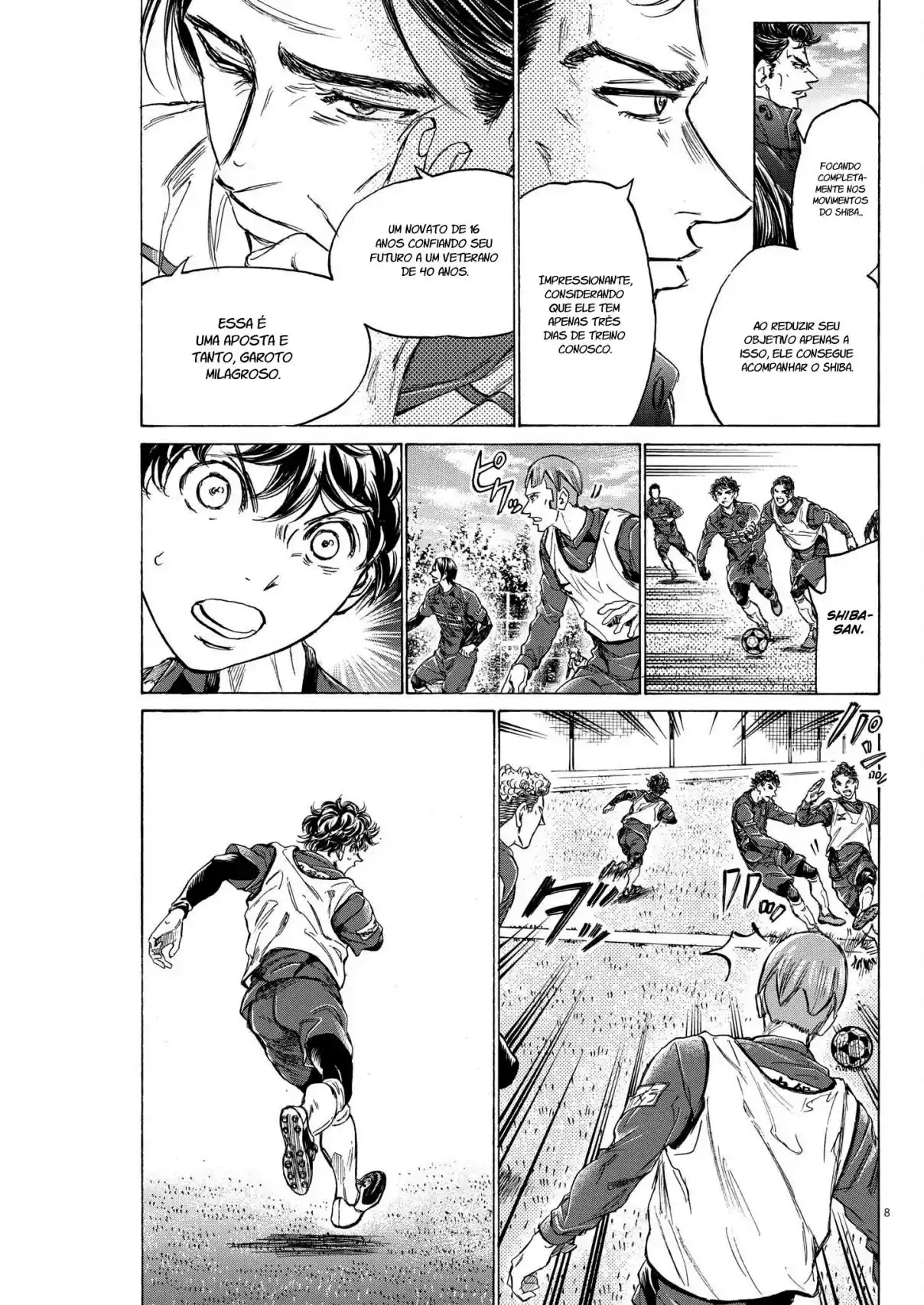 Read Ao Ashi Português Manga Online