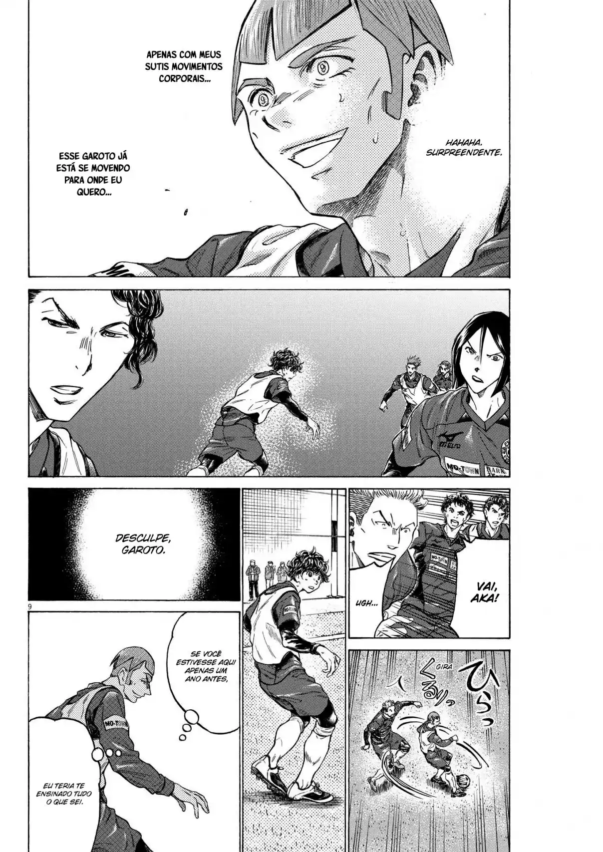 Read Ao Ashi Português Manga Online