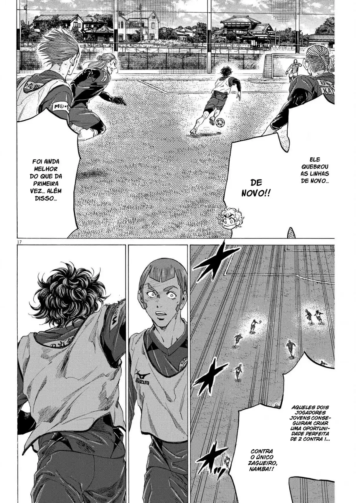 Read Ao Ashi Português Manga Online