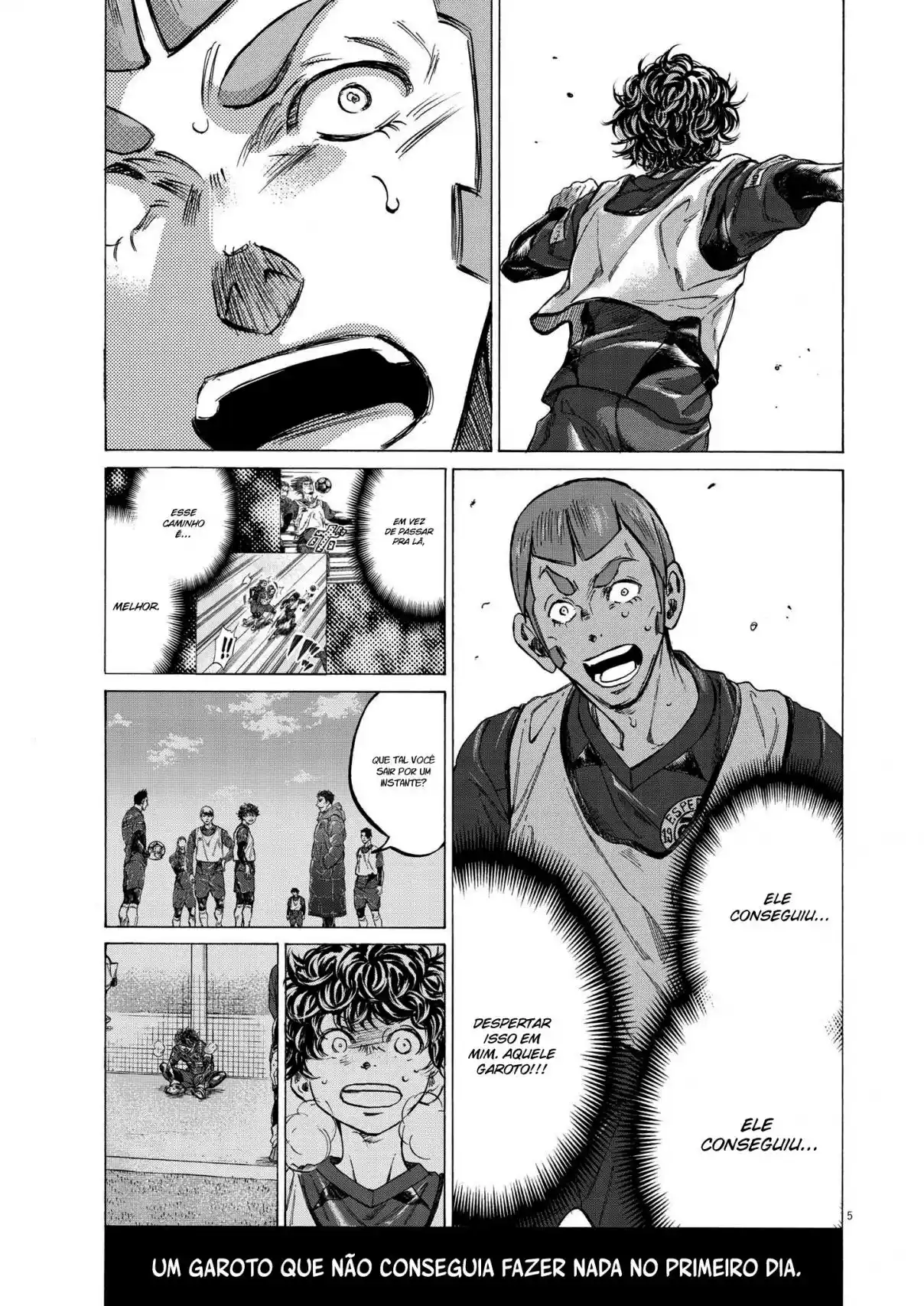 Read Ao Ashi Português Manga Online