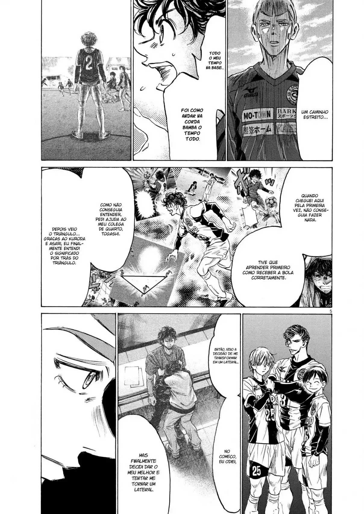 Read Ao Ashi Português Manga Online