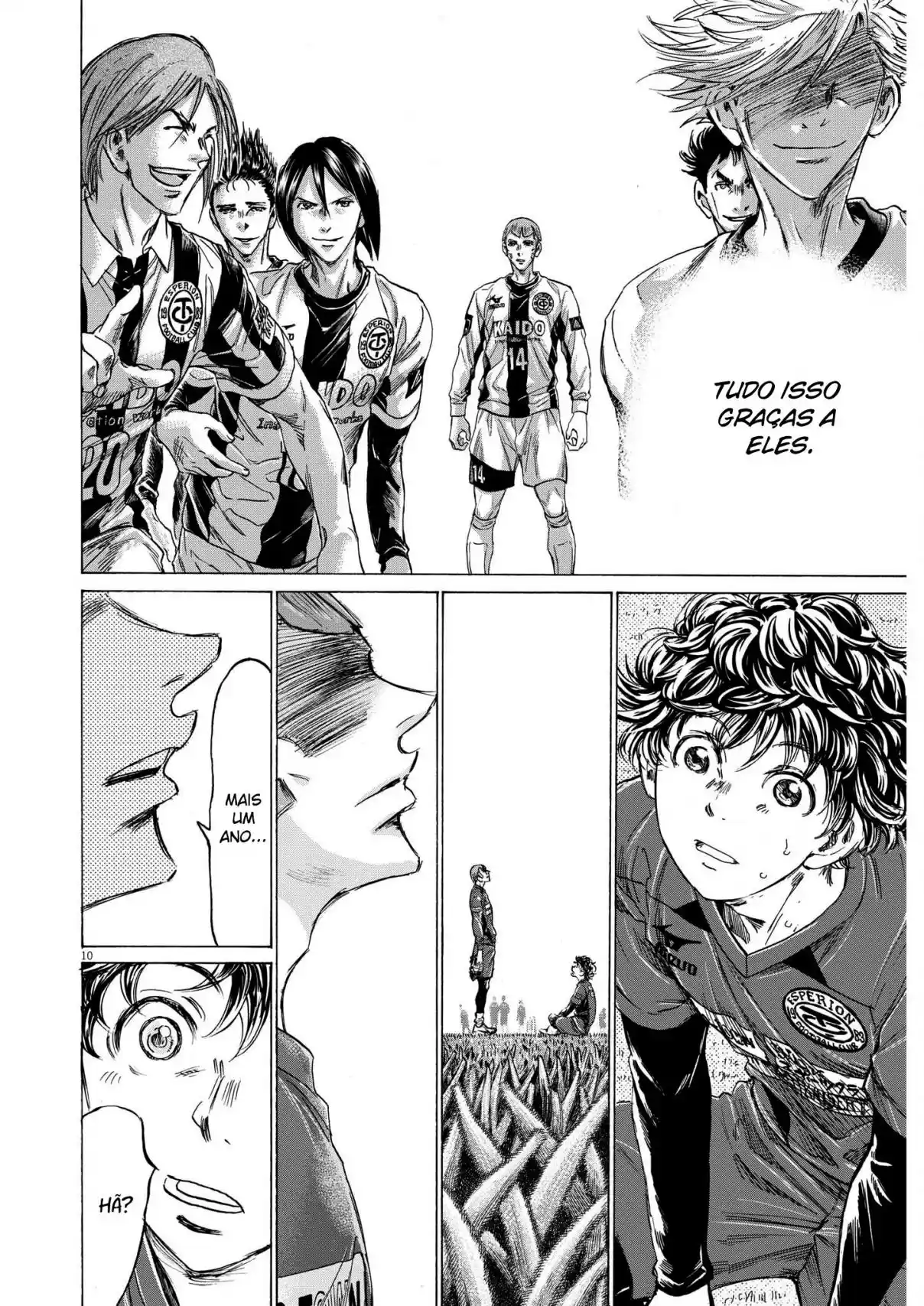 Read Ao Ashi Português Manga Online