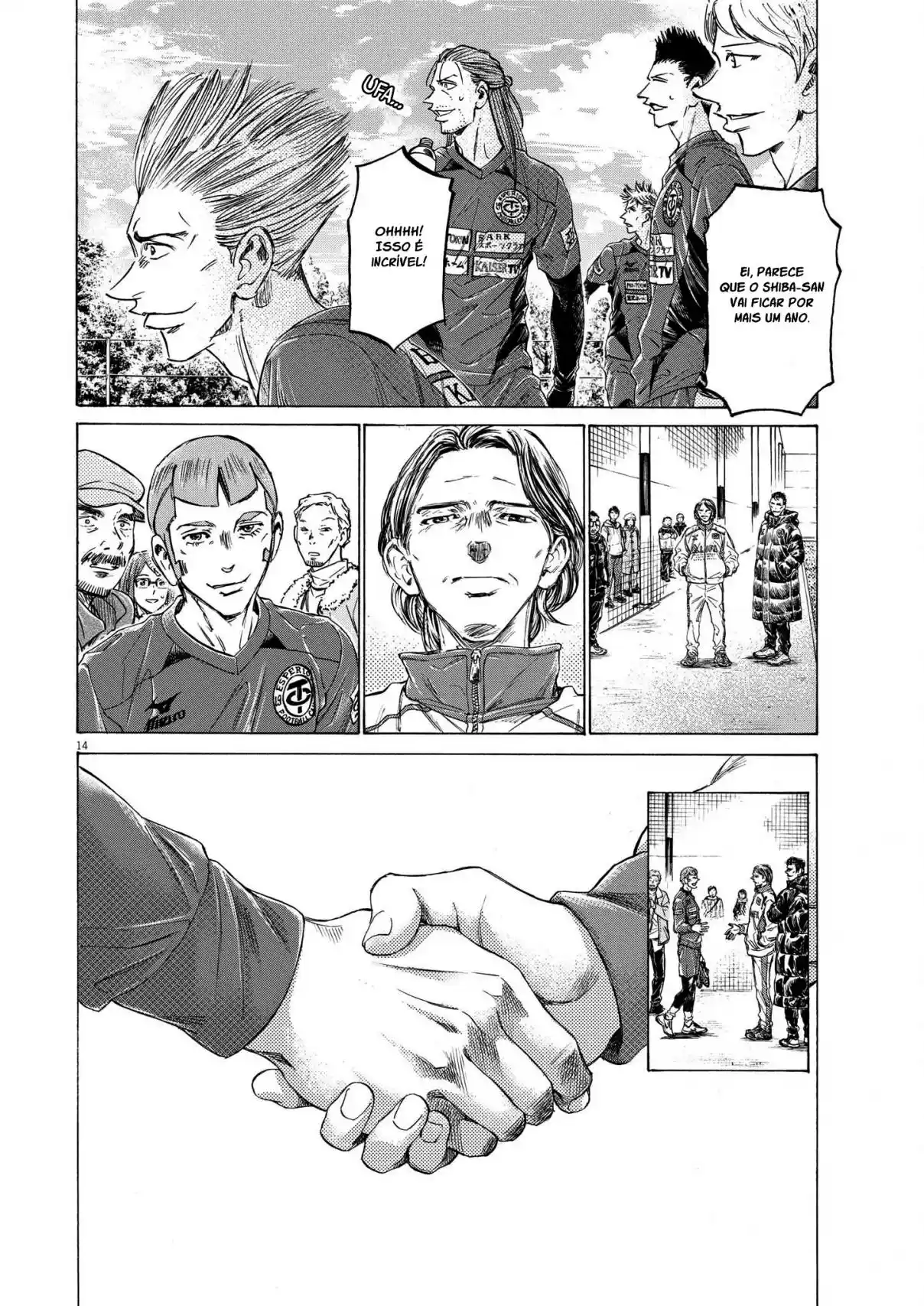 Read Ao Ashi Português Manga Online