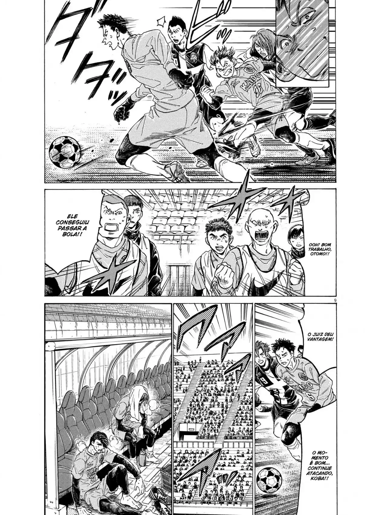 Read Ao Ashi Português Manga Online