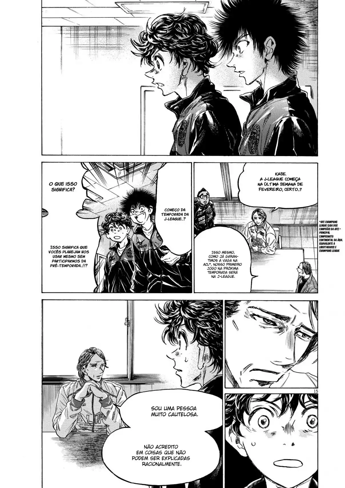 Read Ao Ashi Português Manga Online