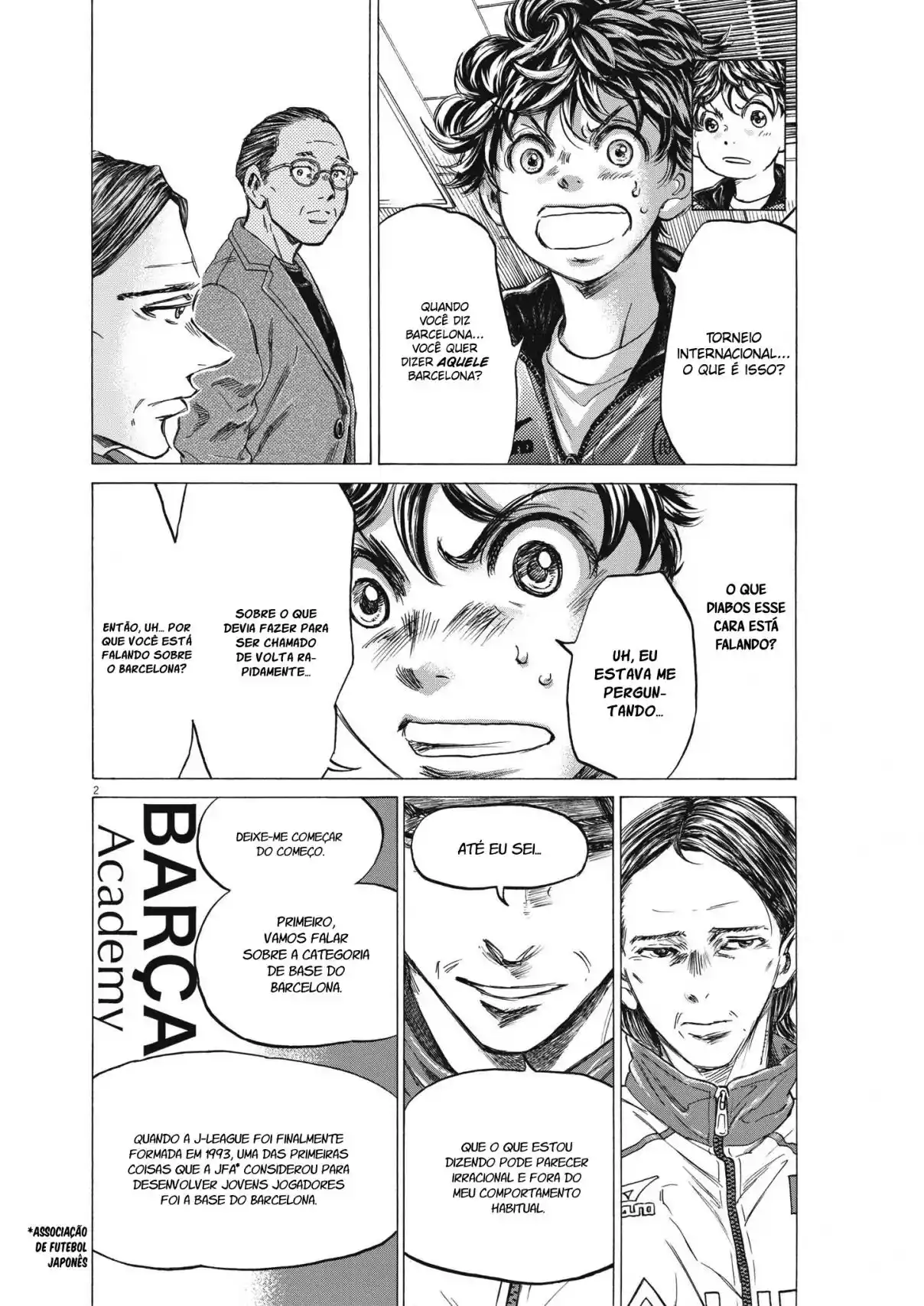 Read Ao Ashi Português Manga Online