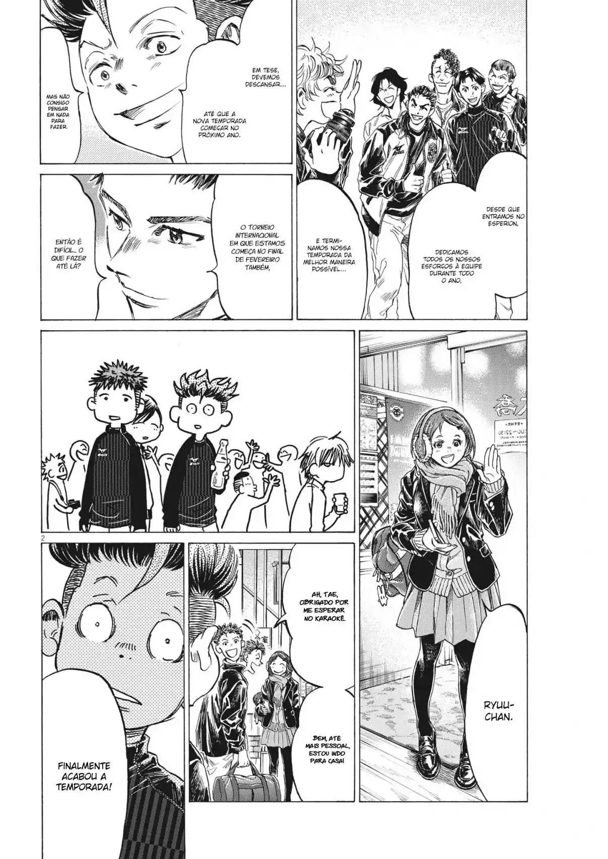 Read Ao Ashi Português Manga Online