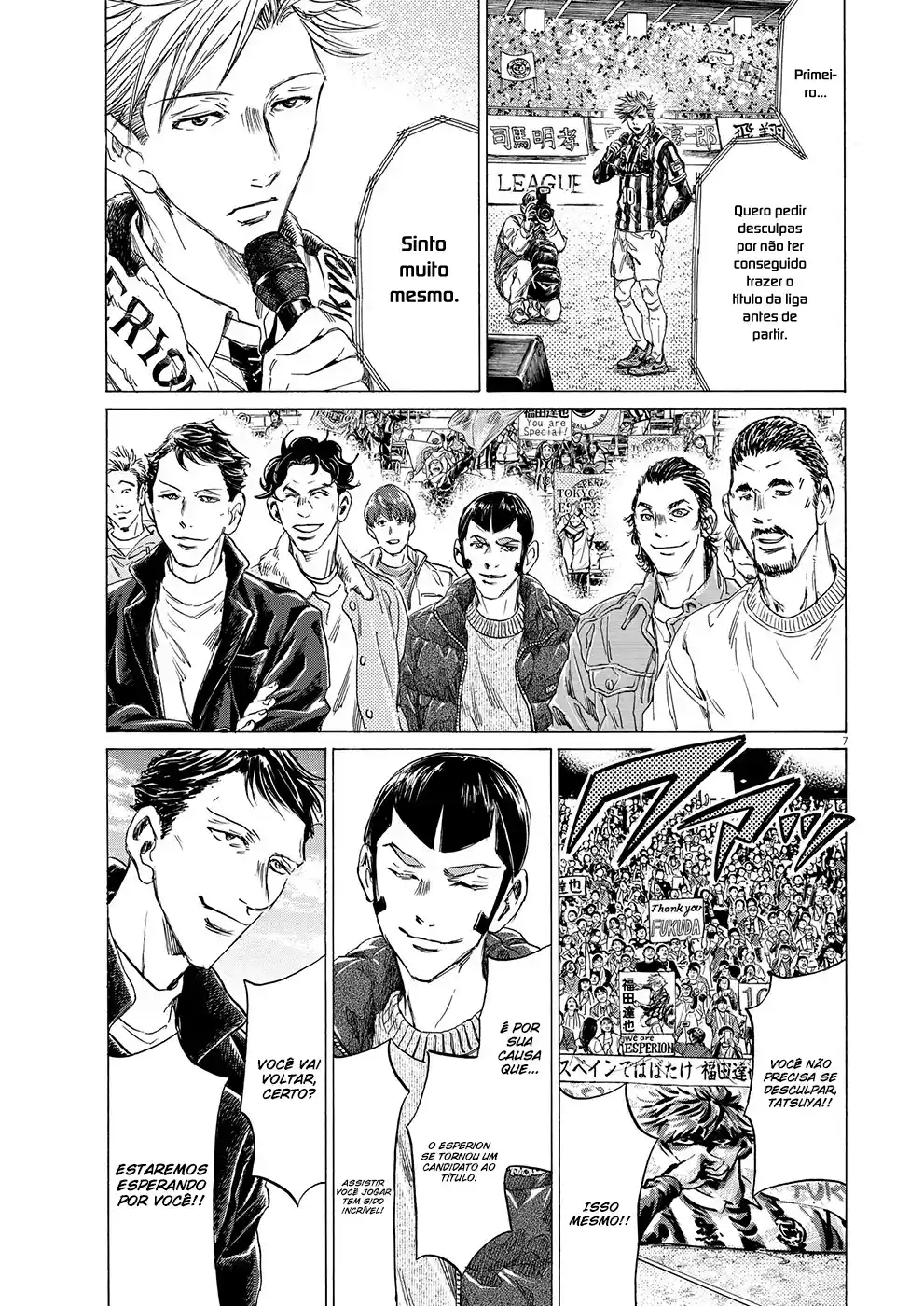 Read Ao Ashi Português Manga Online