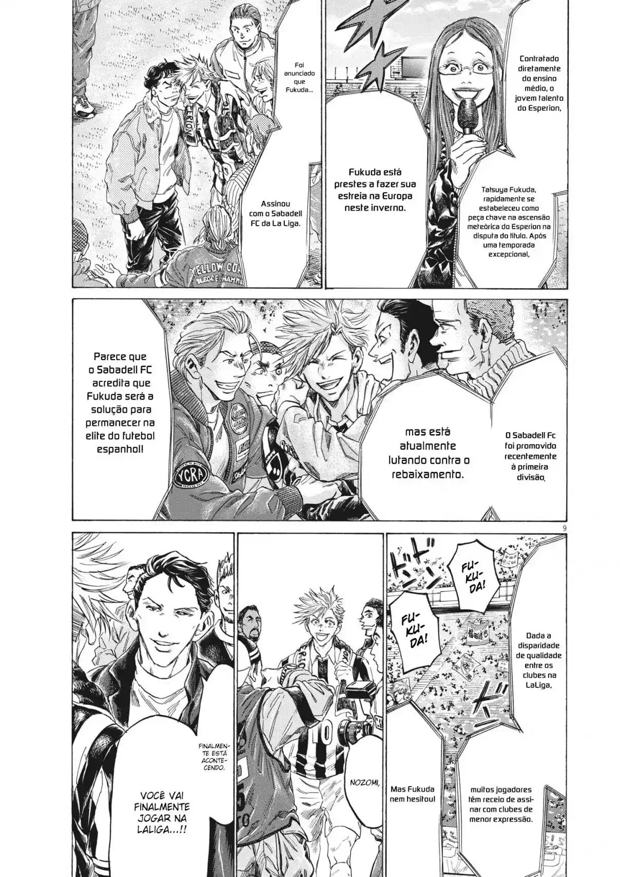 Read Ao Ashi Português Manga Online