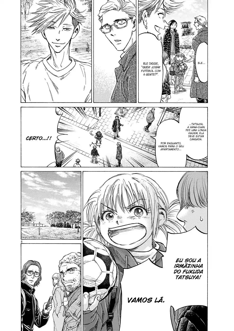 Read Ao Ashi Português Manga Online