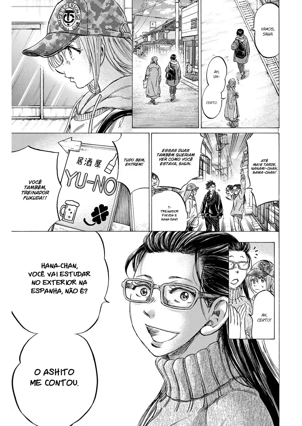 Read Ao Ashi Português Manga Online