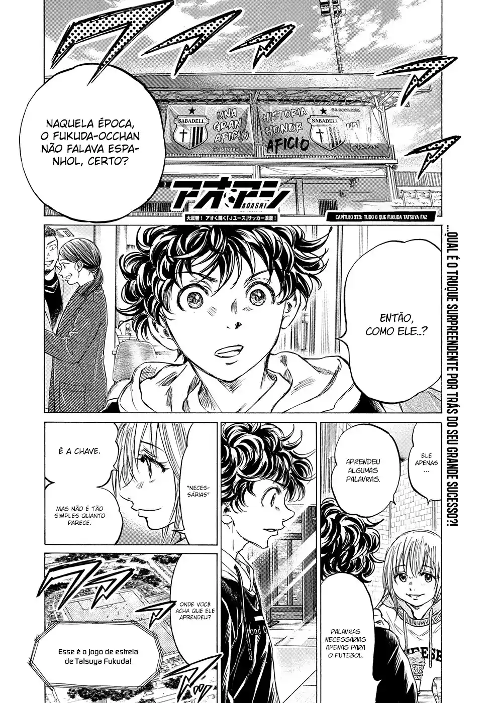 Read Ao Ashi Português Manga Online