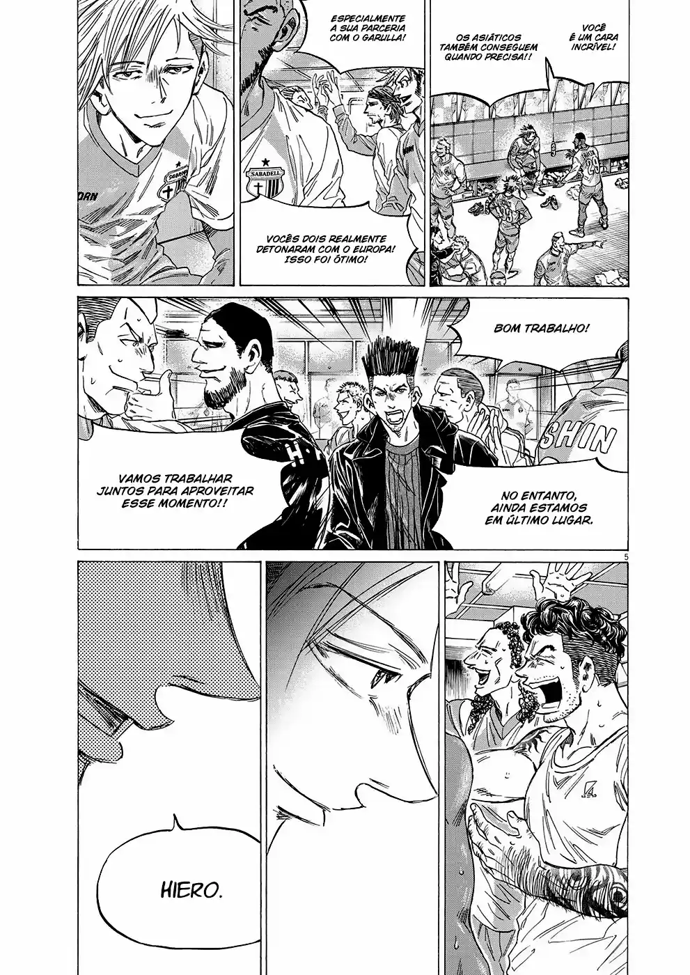 Read Ao Ashi Português Manga Online