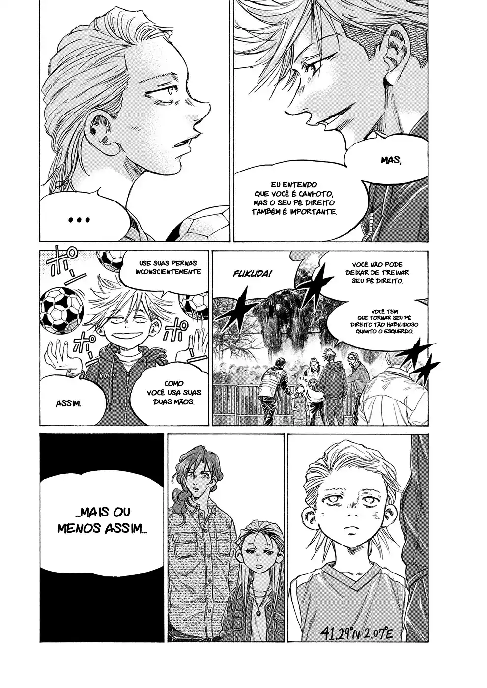 Read Ao Ashi Português Manga Online