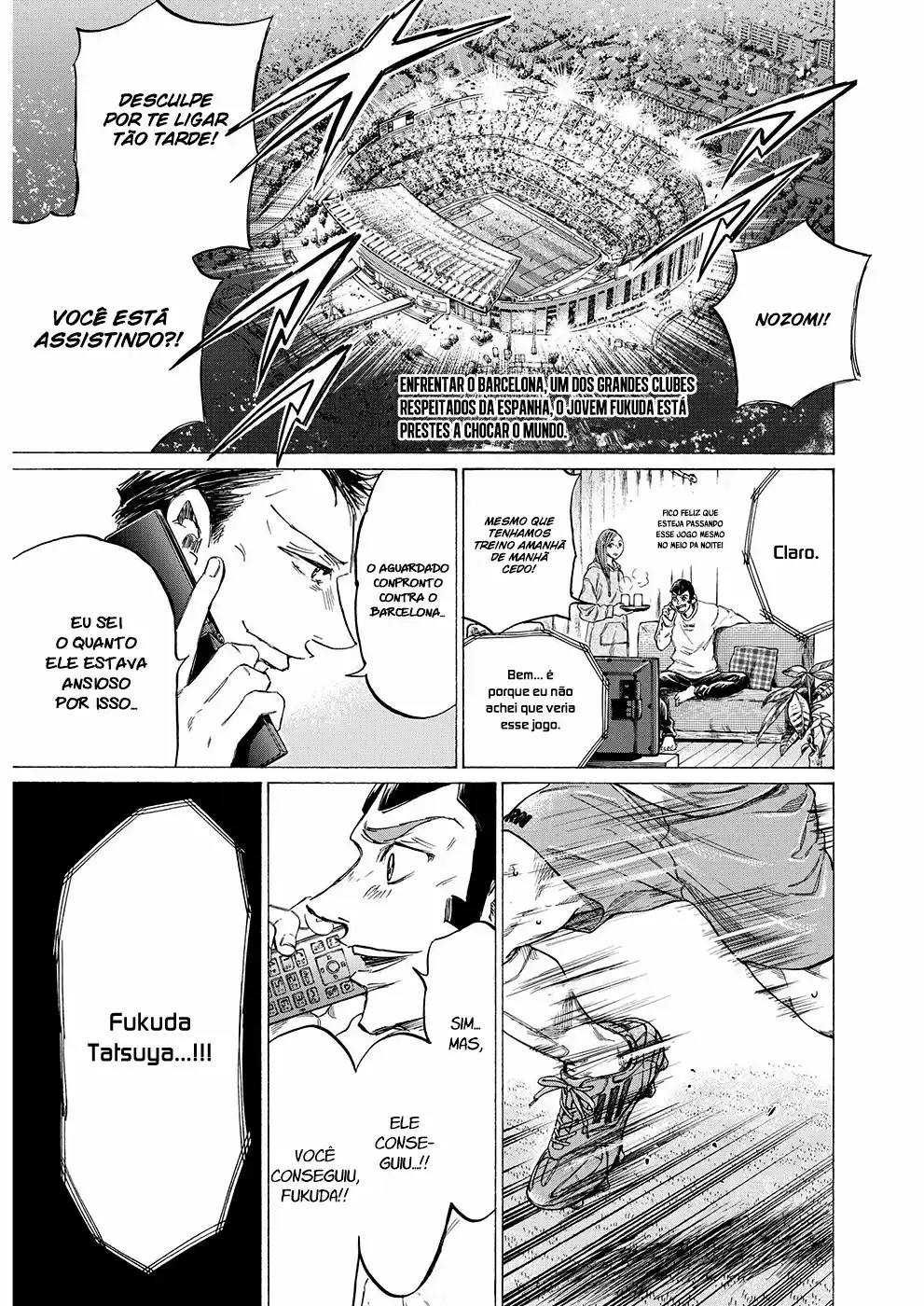 Read Ao Ashi Português Manga Online