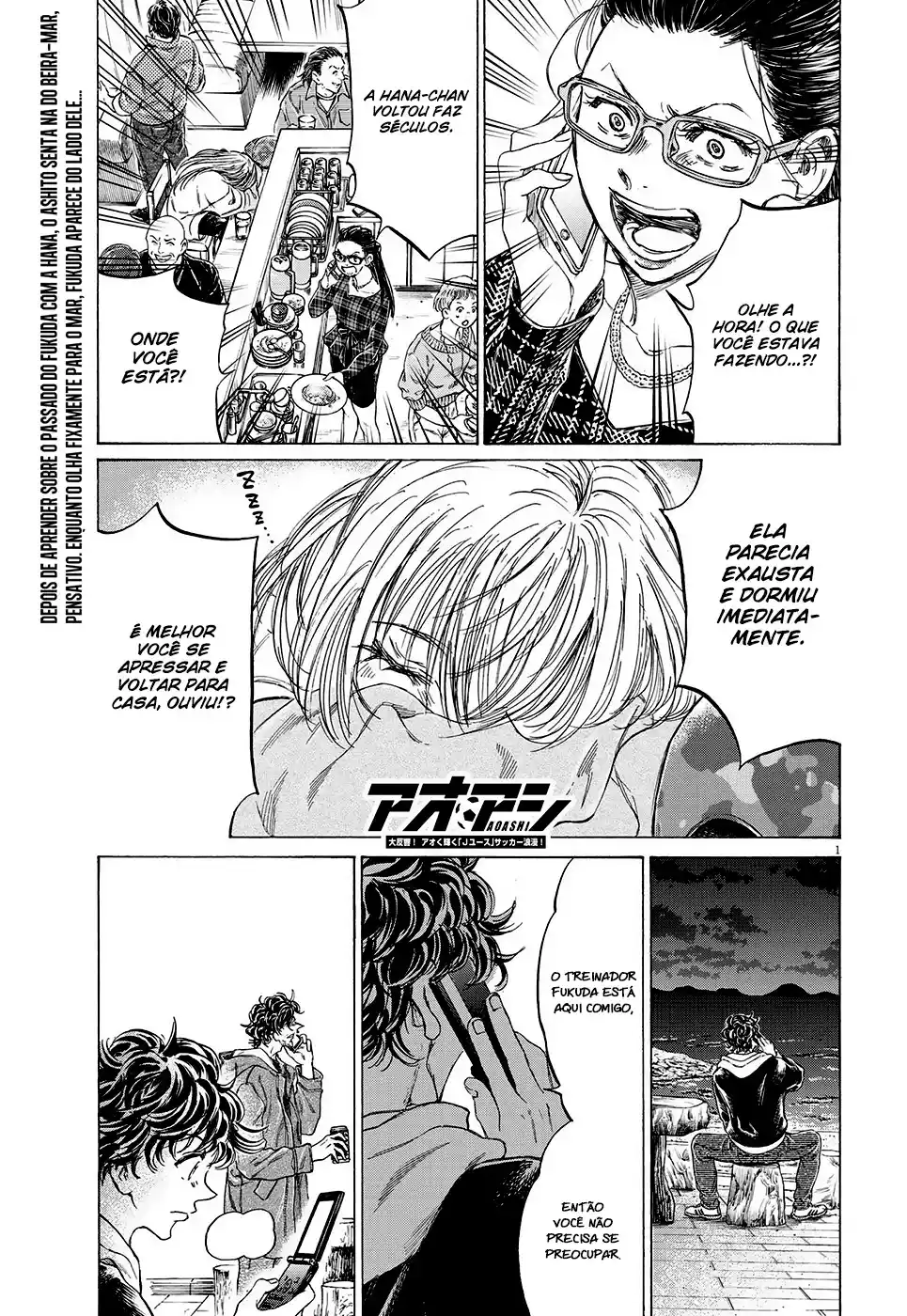 Read Ao Ashi Português Manga Online