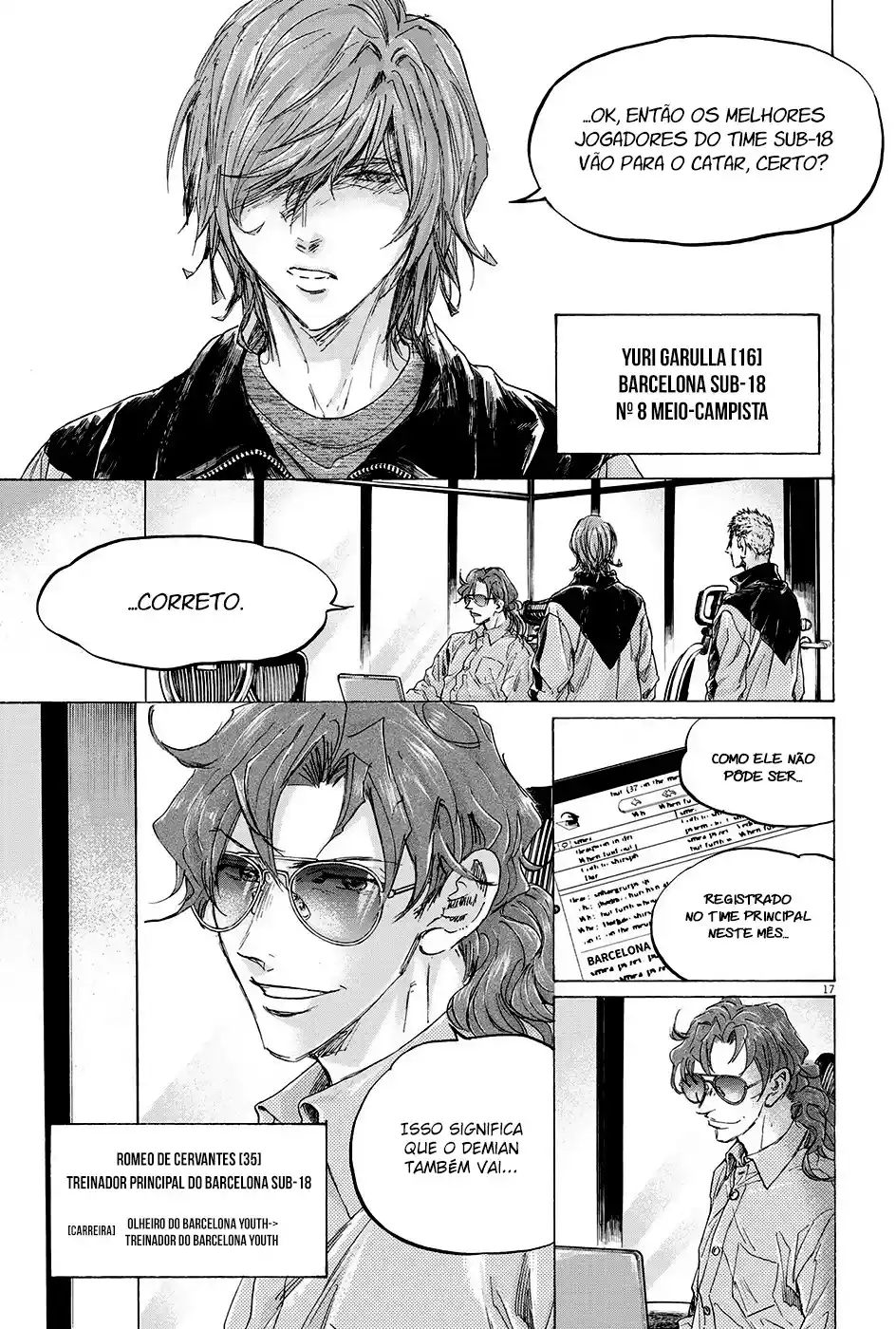 Read Ao Ashi Português Manga Online