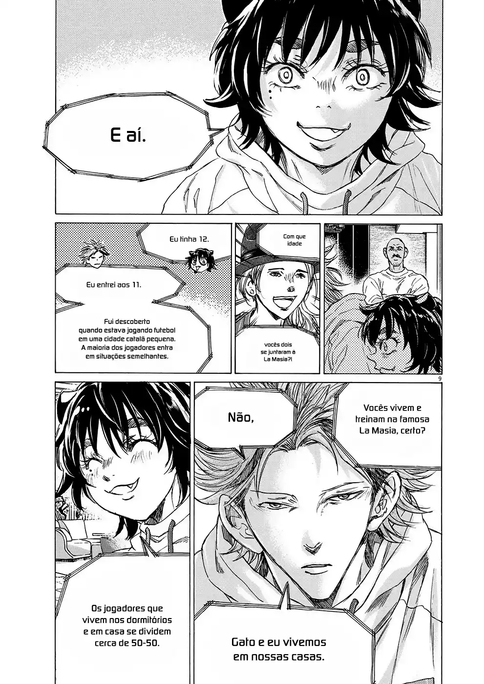 Read Ao Ashi Português Manga Online