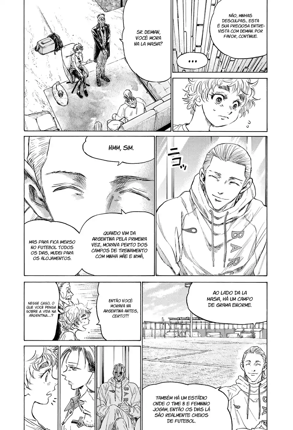 Read Ao Ashi Português Manga Online