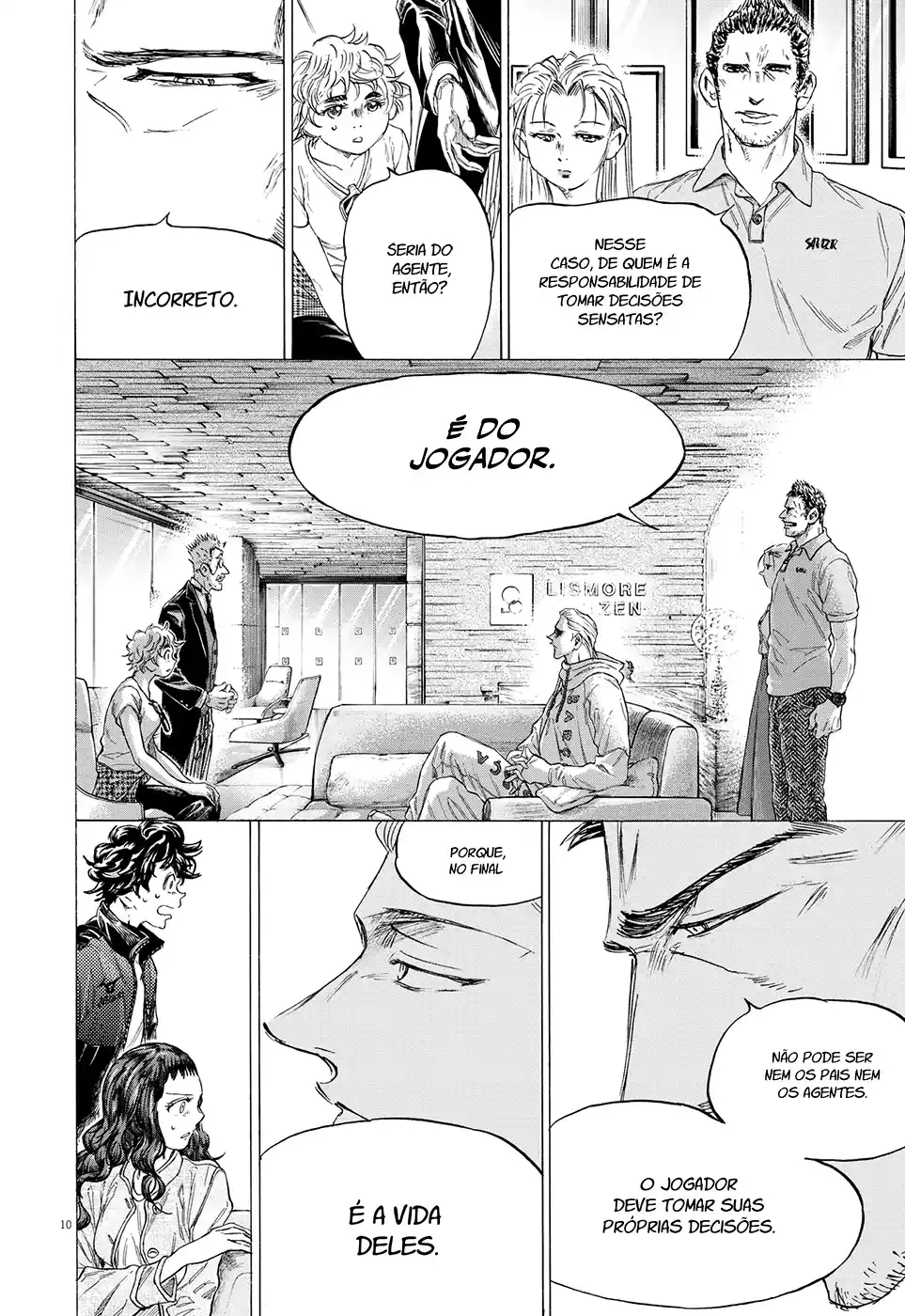 Read Ao Ashi Português Manga Online