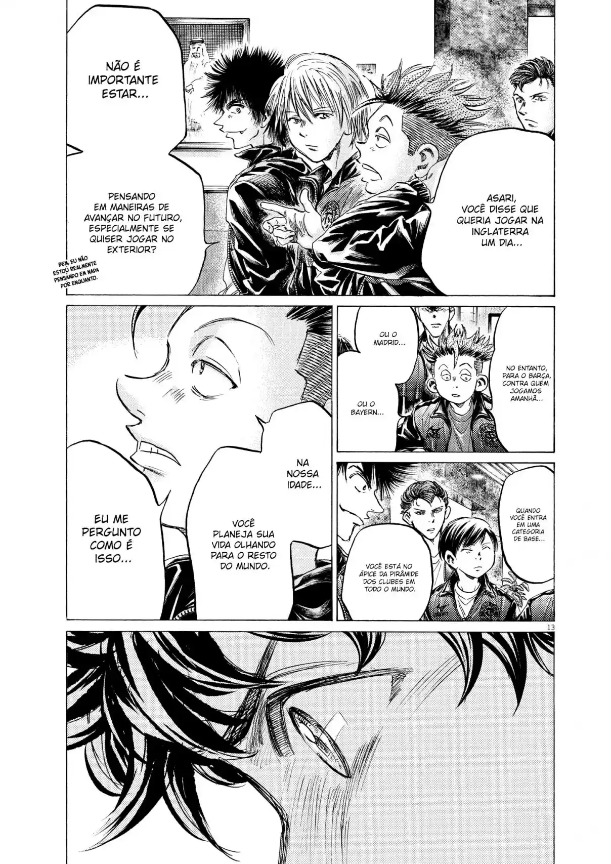 Read Ao Ashi Português Manga Online