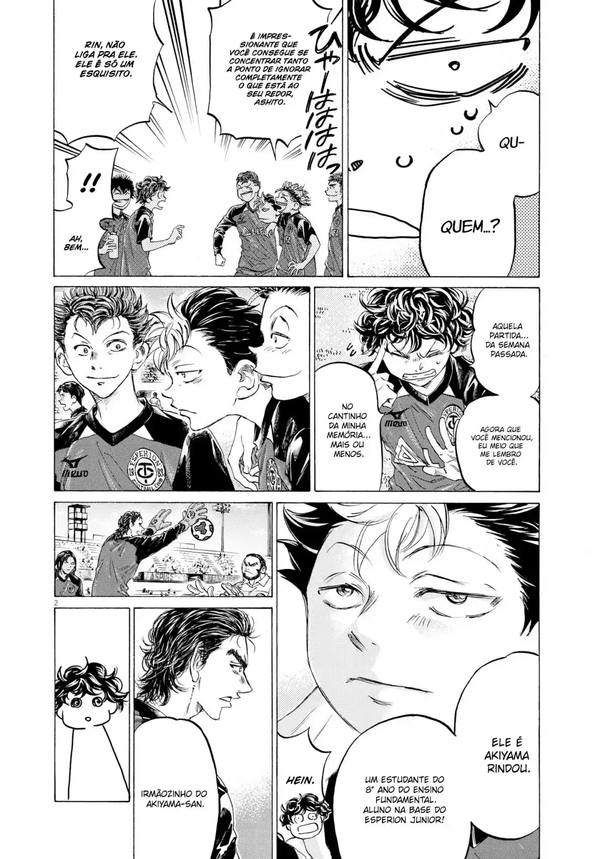 Read Ao Ashi Português Manga Online