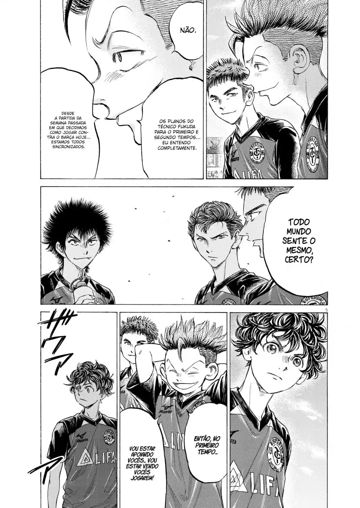 Read Ao Ashi Português Manga Online