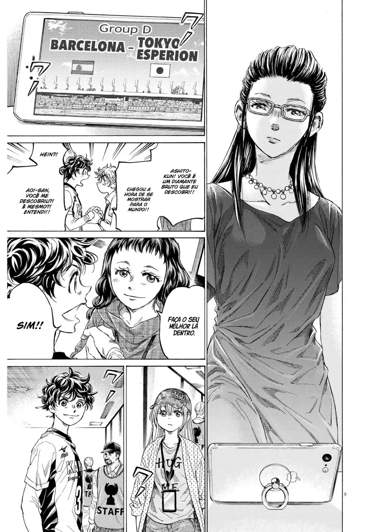 Read Ao Ashi Português Manga Online