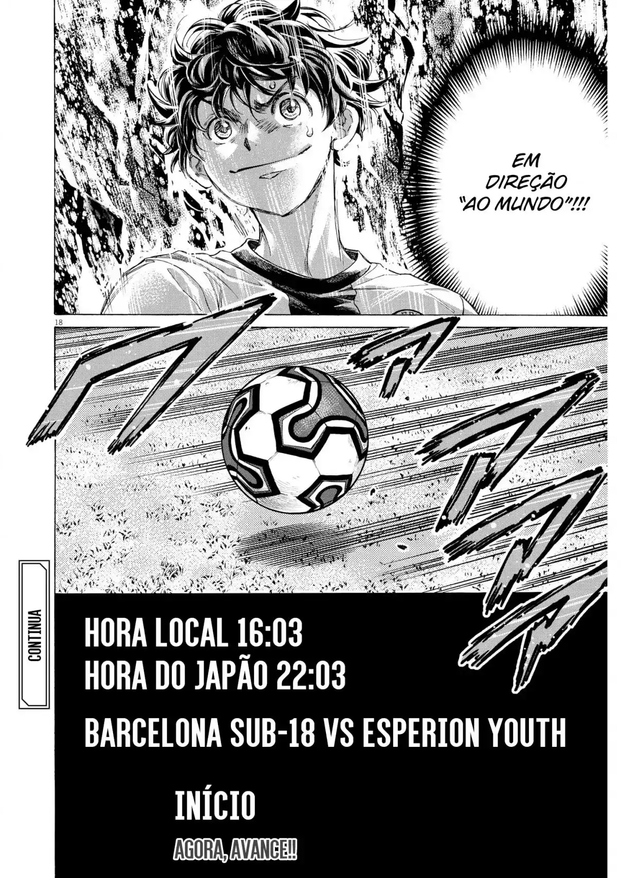 Read Ao Ashi Português Manga Online