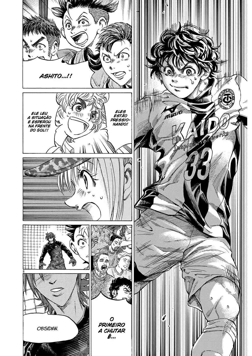 Read Ao Ashi Português Manga Online