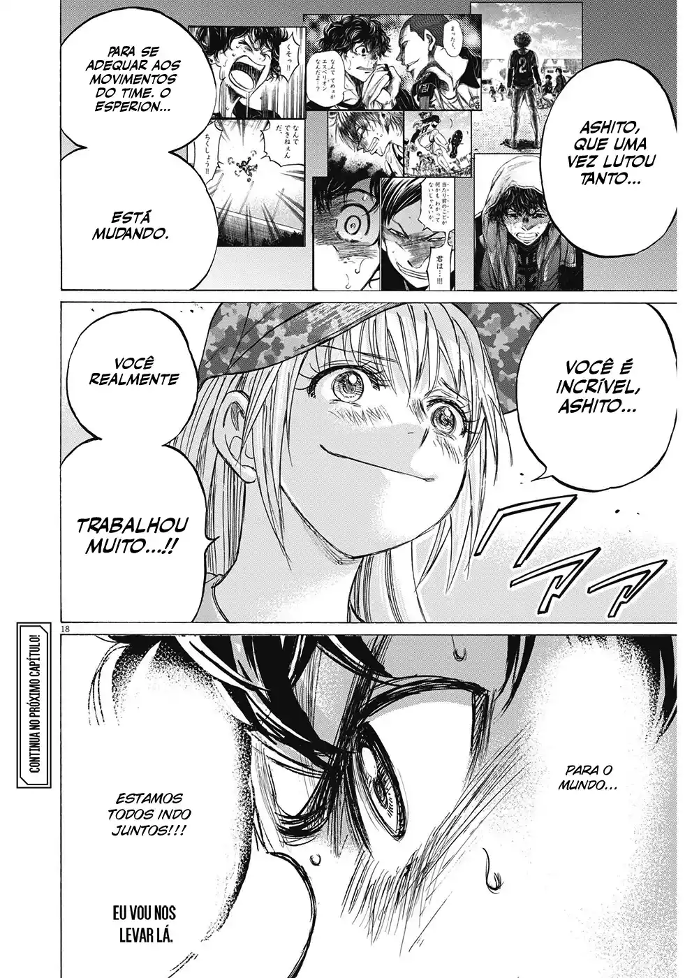 Read Ao Ashi Português Manga Online