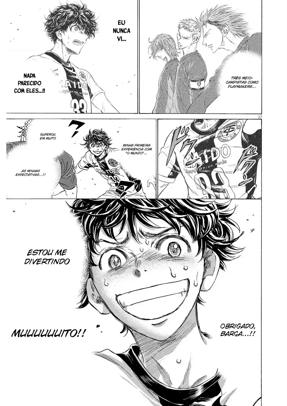 Read Ao Ashi Português Manga Online