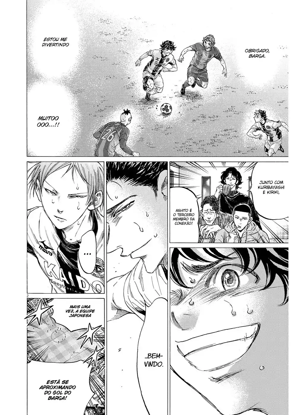 Read Ao Ashi Português Manga Online