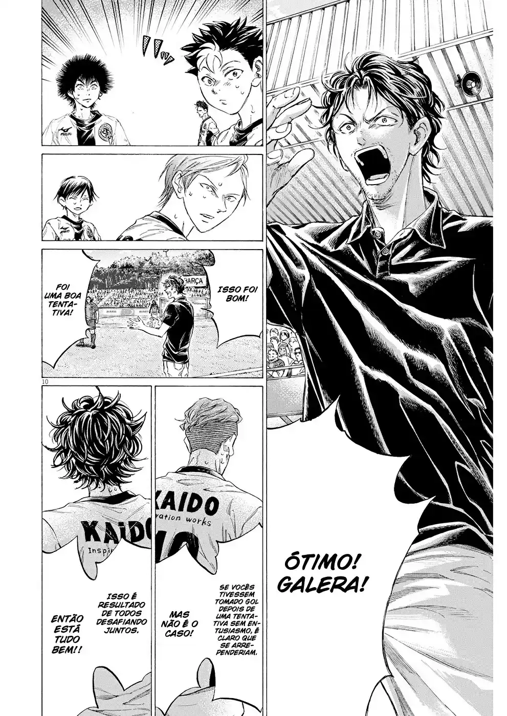 Read Ao Ashi Português Manga Online