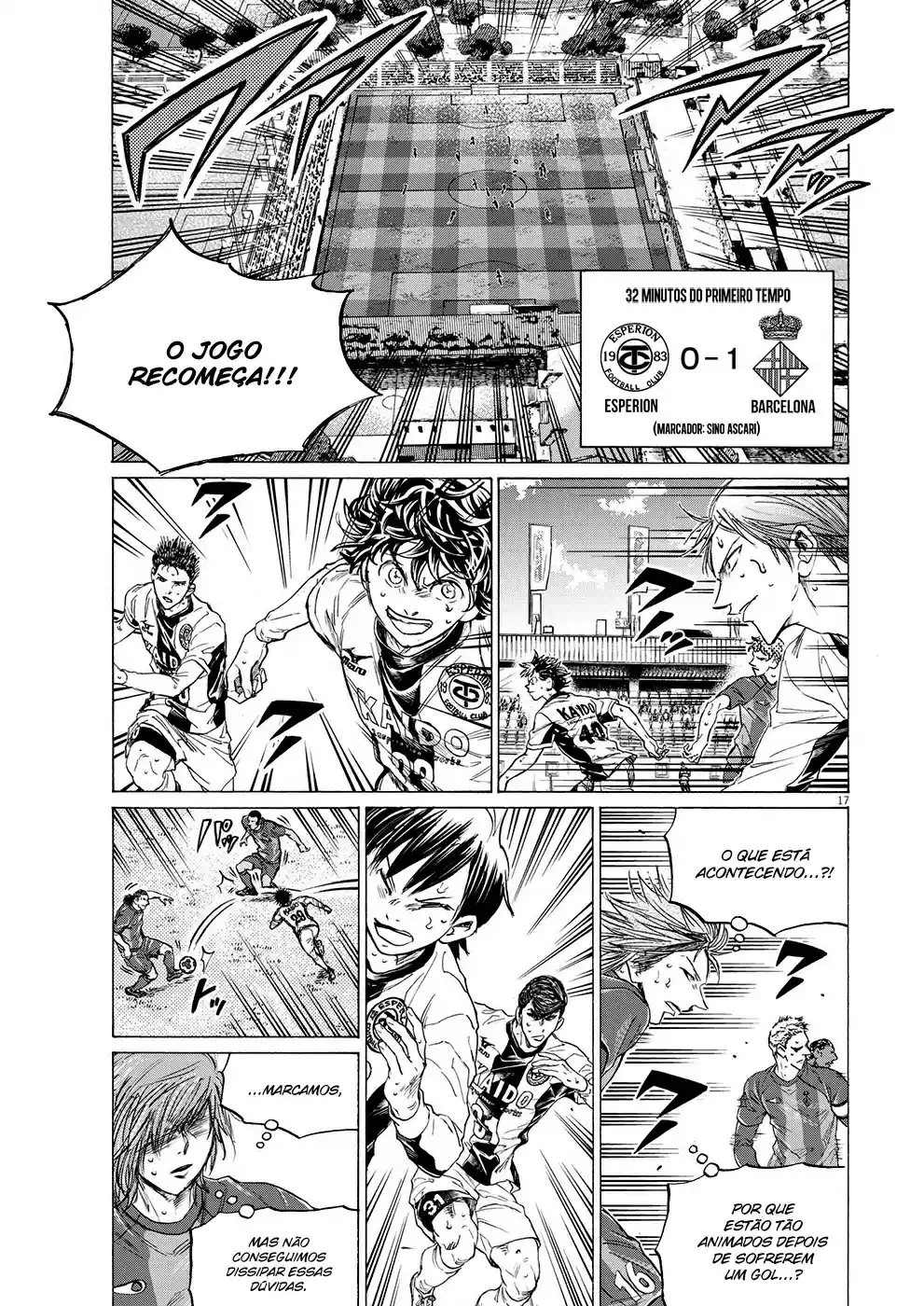 Read Ao Ashi Português Manga Online