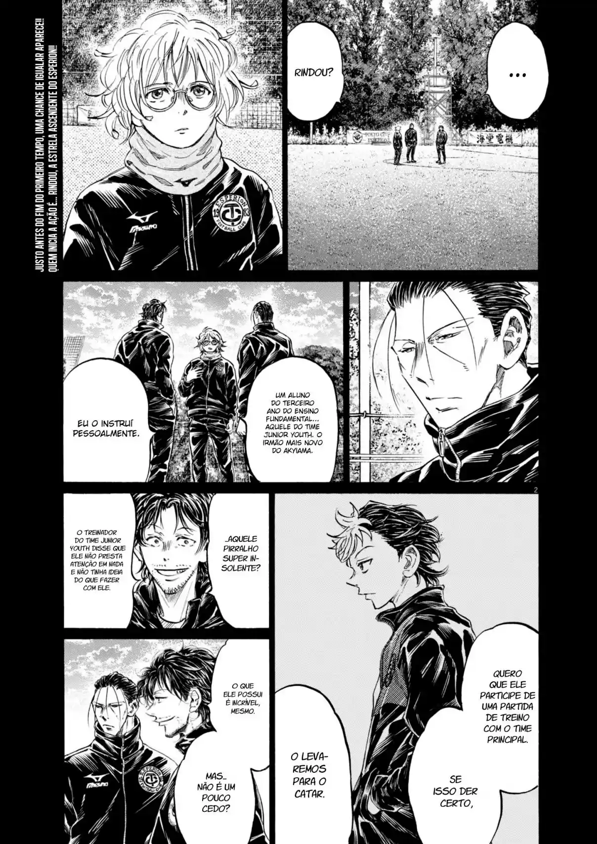 Read Ao Ashi Português Manga Online