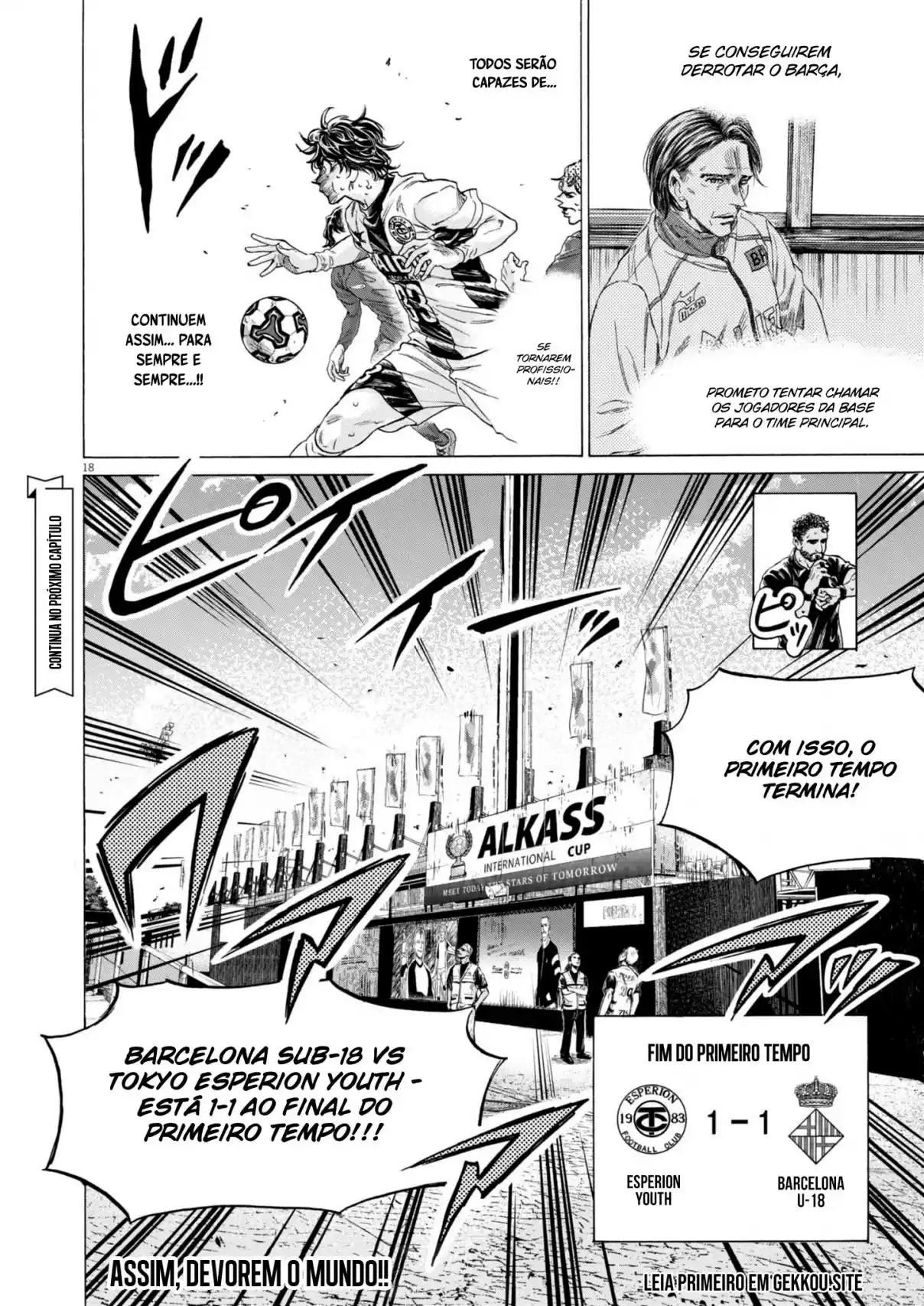 Read Ao Ashi Português Manga Online