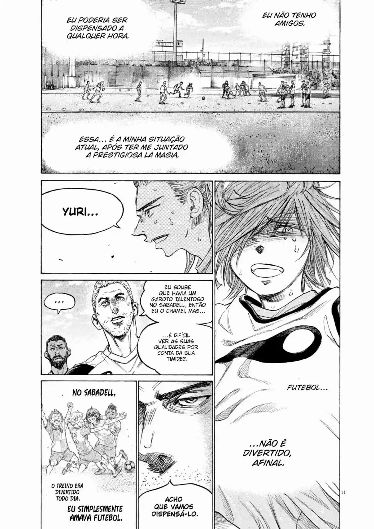 Read Ao Ashi Português Manga Online