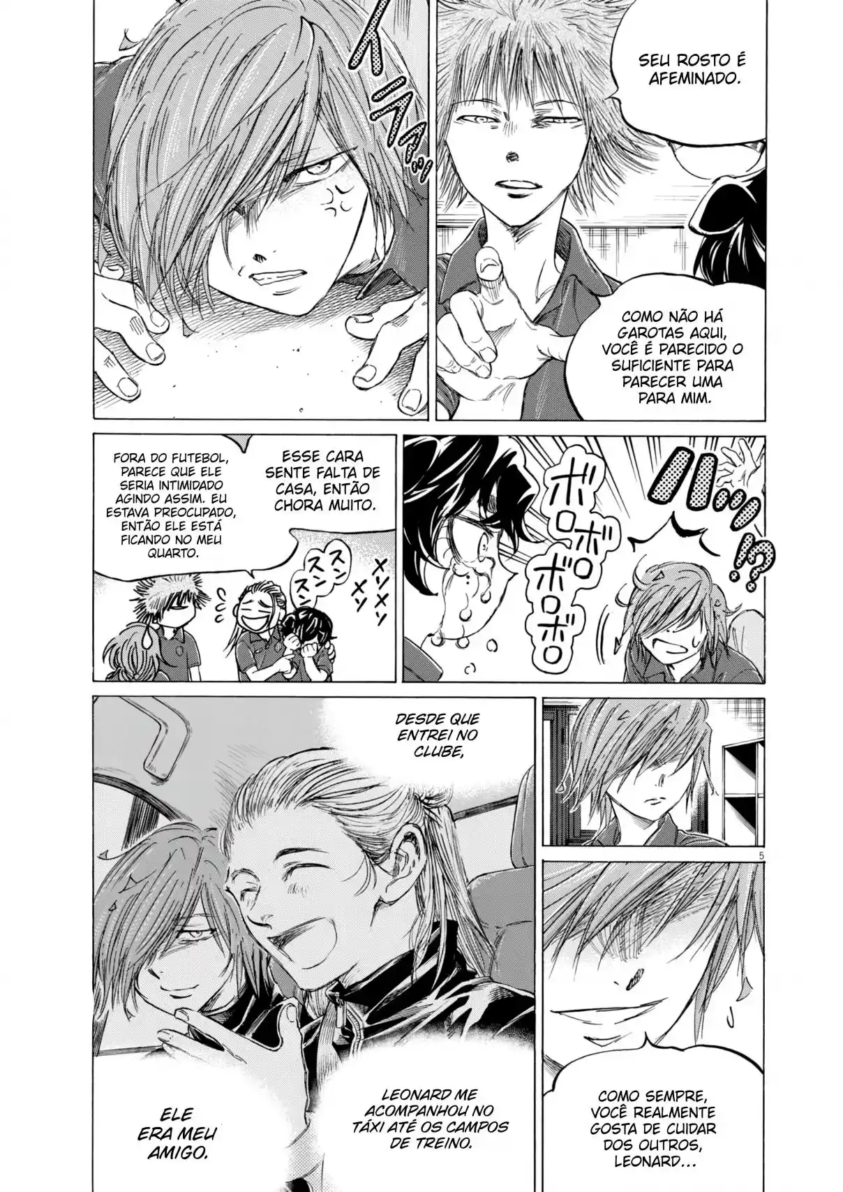 Read Ao Ashi Português Manga Online