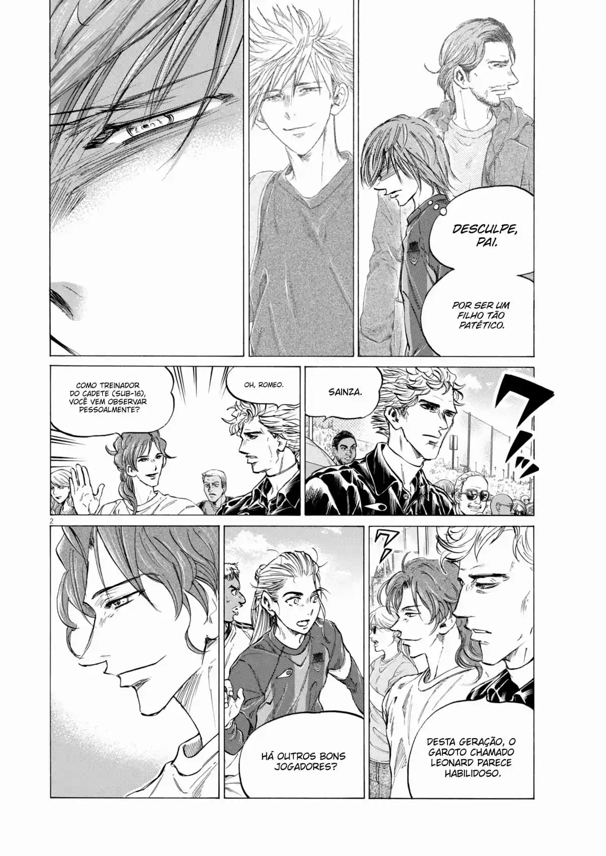 Read Ao Ashi Português Manga Online