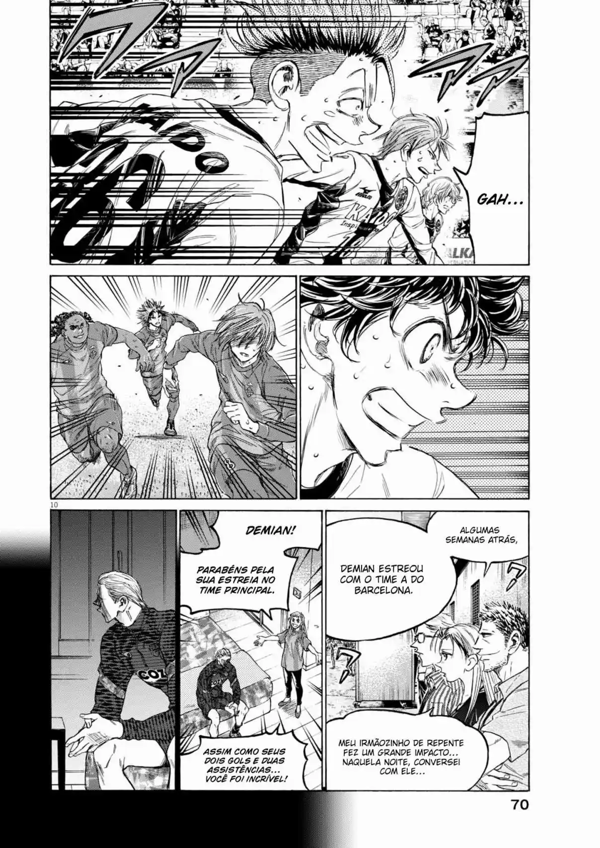 Read Ao Ashi Português Manga Online