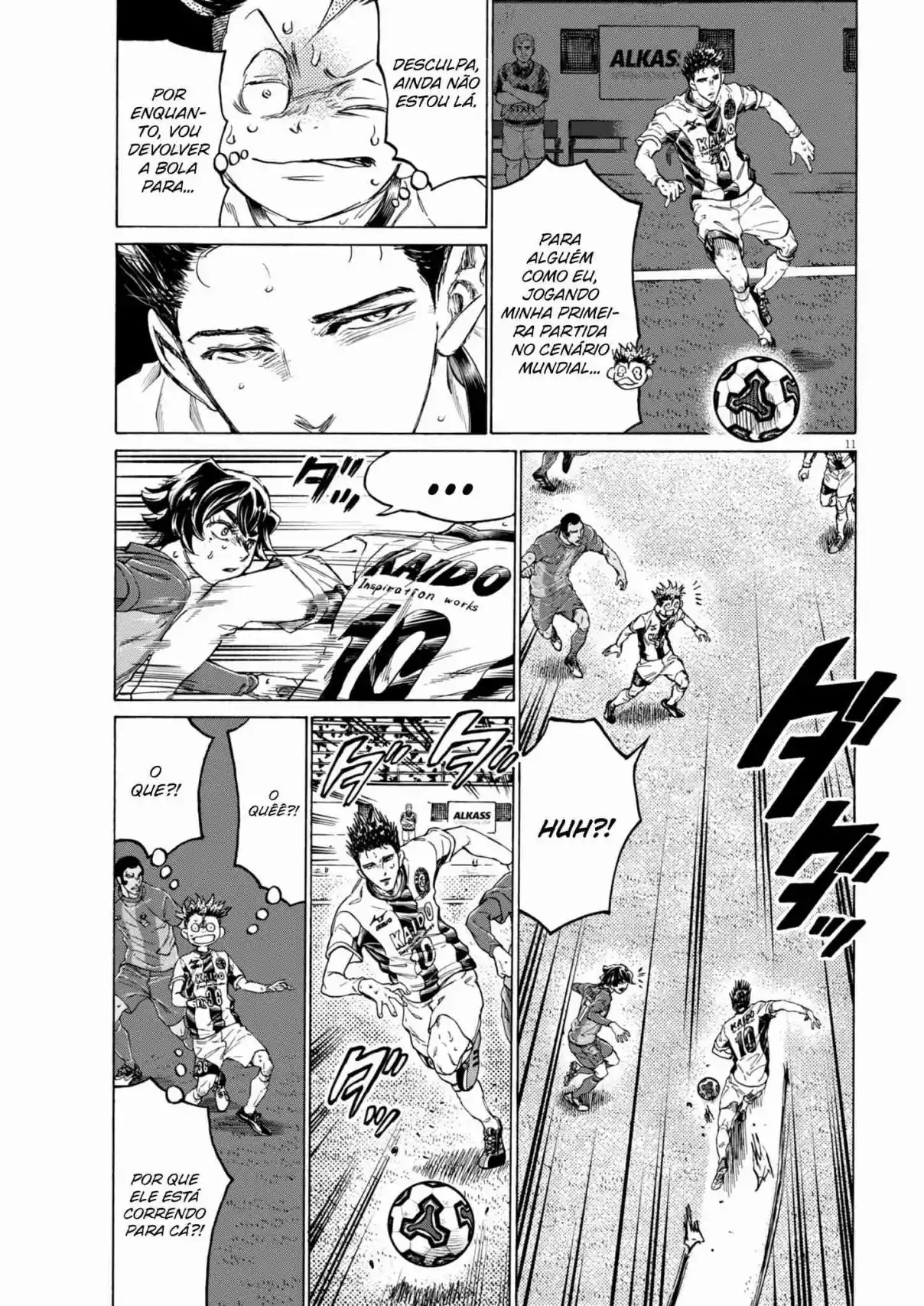 Read Ao Ashi Português Manga Online