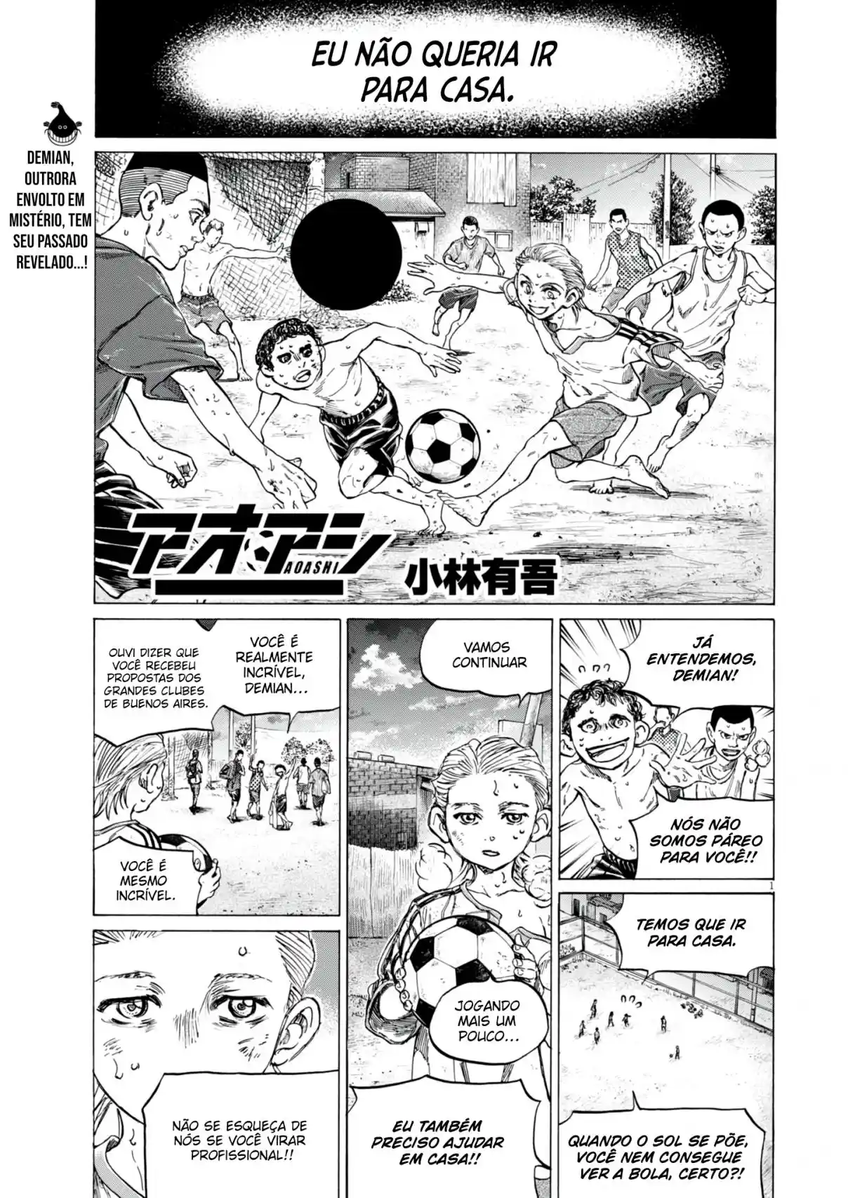 Read Ao Ashi Português Manga Online