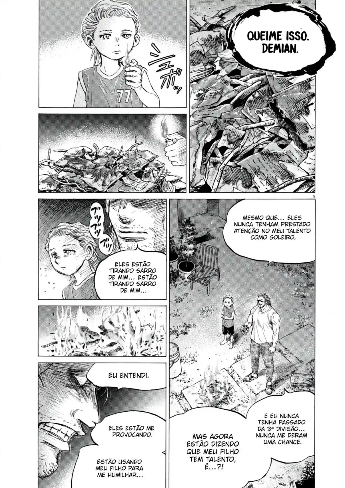 Read Ao Ashi Português Manga Online