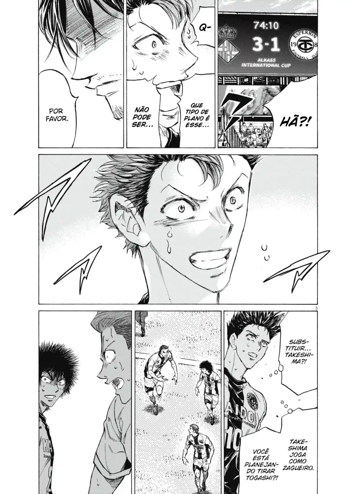 Read Ao Ashi Português Manga Online